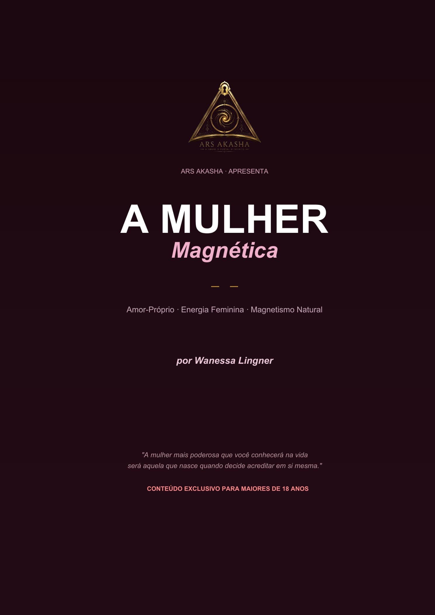 Capa do e-book A Mulher Magnética
