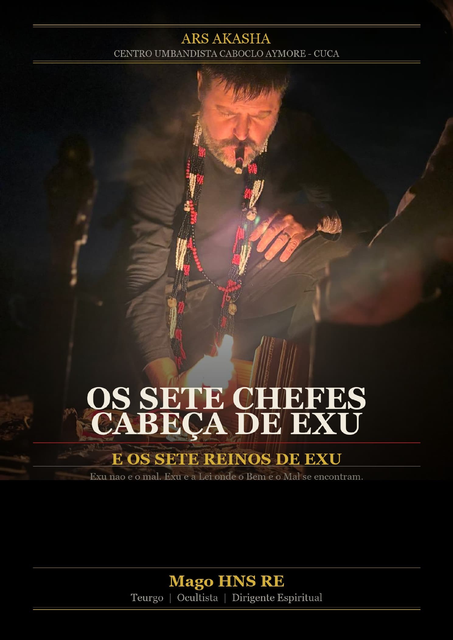 Capa do e-book Os Sete Chefes Cabeça de Exu e os Sete Reinos de Exu